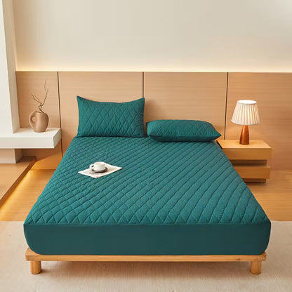 CloudShield Waterproof Mattress Protector — Deep Pocket Fitted Sheet, Noiseless & Ultra-Soft