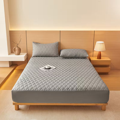 CloudShield Waterproof Mattress Protector — Deep Pocket Fitted Sheet, Noiseless & Ultra-Soft