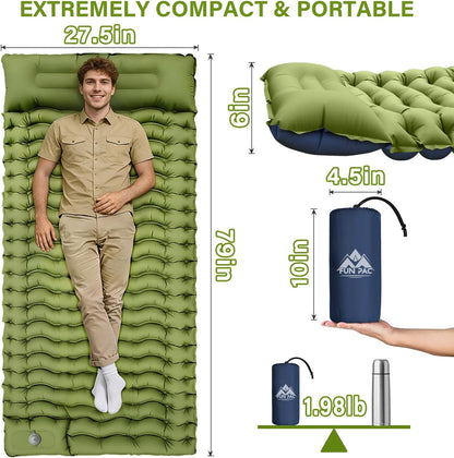 inflatable sleeping pad
