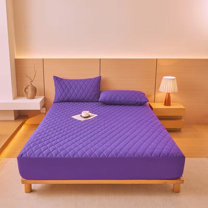 CloudShield Waterproof Mattress Protector — Deep Pocket Fitted Sheet, Noiseless & Ultra-Soft